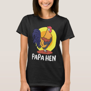 Camiseta Dia dos Pais Papai Galinha Frango Pai Fazenda