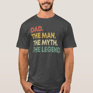 Camiseta Dia dos Pais Presente para Pai Lendário Homem Dadh