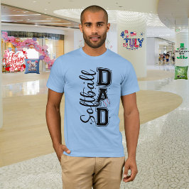 Camiseta Dia dos Pais "Softball Pai"