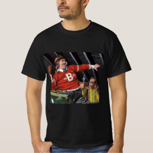Camiseta Dia dos Pais Vintage, Esportes Pai e Filho Futebol