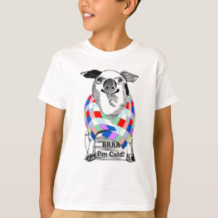 Camiseta Dia dos Porcos-em-Cobertura