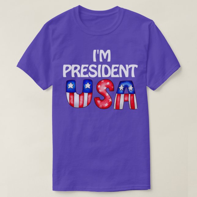 Camiseta dia dos presidentes (Frente do Design)