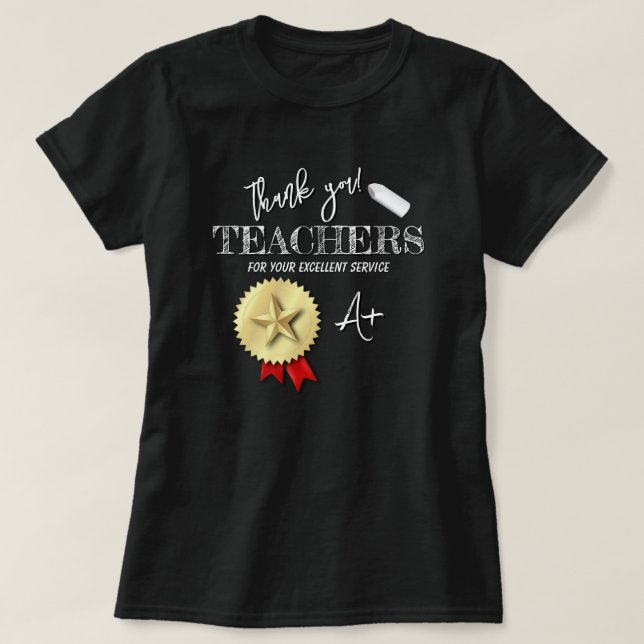 Camiseta Dia dos Professores | Apreciação do Professor (Frente do Design)