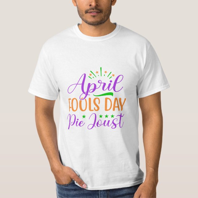 Camiseta Dia dos Tolos de abril de 2024 (Frente)
