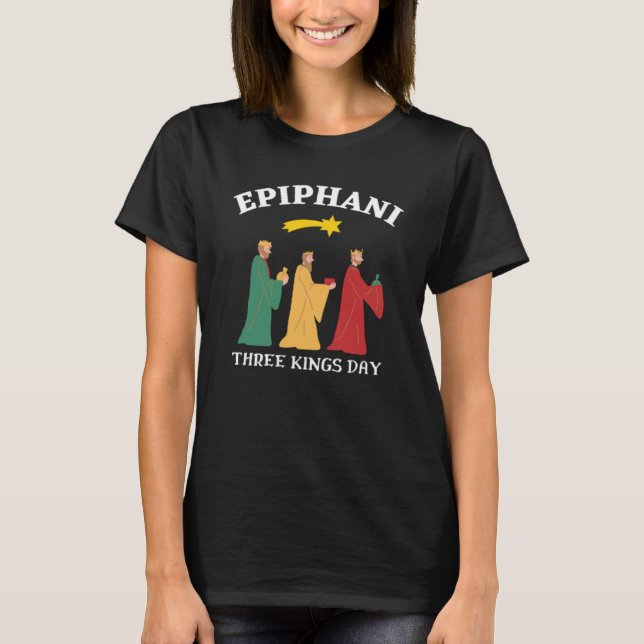 Camiseta Dia dos Três Reis de Epifani (Frente)