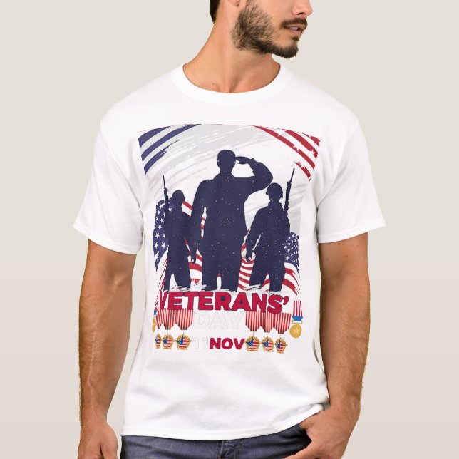 Camiseta dia dos veteranos (Frente)