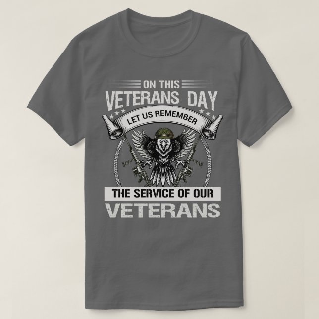 Camiseta Dia dos Veteranos (Frente do Design)