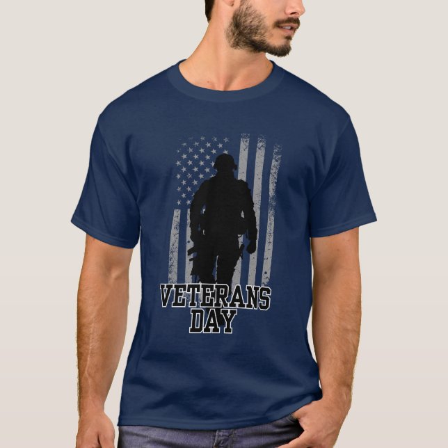 Camiseta Dia dos Veteranos (Frente)