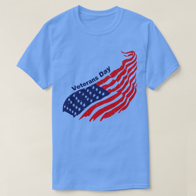 Camiseta Dia dos Veteranos (Frente do Design)