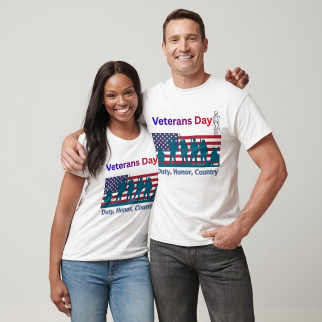 Camiseta Dia dos Veteranos (Unissex)