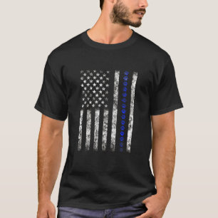 Camiseta Dia dos Veteranos da Canina german shepherd Americ