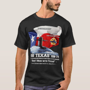 Camiseta Dia dos Veteranos do USS Texas SSN775