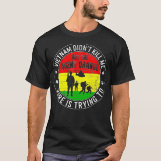 Camiseta Dia dos Veteranos do Vietnã Vítimas do Agente Lara
