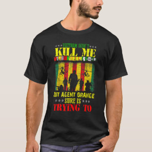 Camiseta Dia dos Veteranos do Vietnã Vítimas do Agente Lara