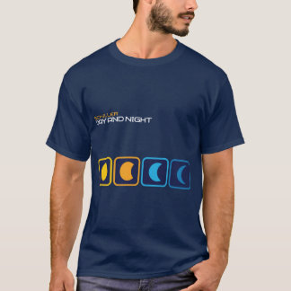 Camiseta Dia e Noite retrô