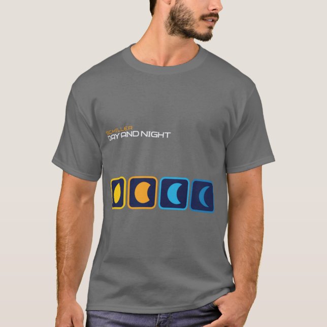 Camiseta Dia e Noite vintage (Frente)