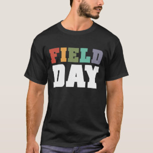 Camiseta Dia Engraçado do Campo Escolar No Dia Passado Da E