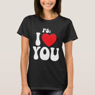 Camiseta Dia Eu Te Amo Roxo Casal Engraçado do Dia dos Namo