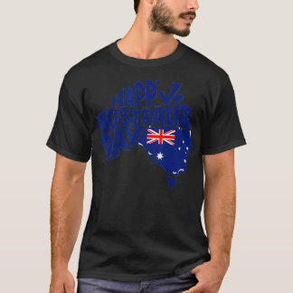 Camiseta Dia Feliz da Austrália