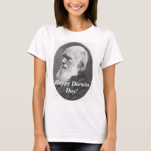 Camiseta dia feliz de Hw-darwin, Darwin!