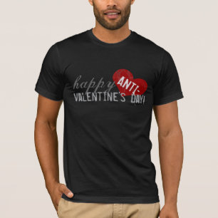 Camiseta Dia feliz dos Anti-Namorados