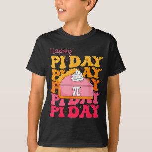 Camiseta Dia feliz e groovy espiral amante do dia do profes