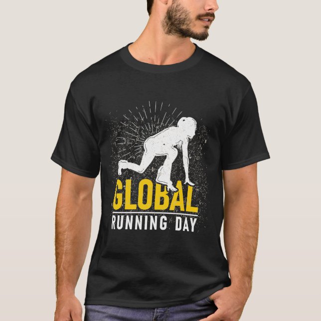 Camiseta Dia Global de Execução para o Dia Global de Execuç (Frente)