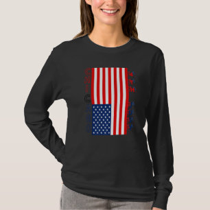 Camiseta Dia Independente Patriota Americano Chicago 4 De J