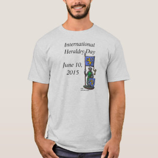 Camiseta Dia internacional 2015 da heráldica