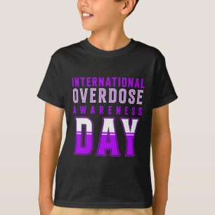 Camiseta Dia Internacional da Conscientização sobre Overdos