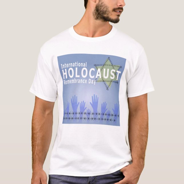 Camiseta Dia Internacional da Memória do Holocausto (Frente)