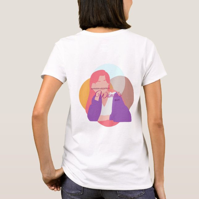 Camiseta Dia Internacional da Mulher (Verso)