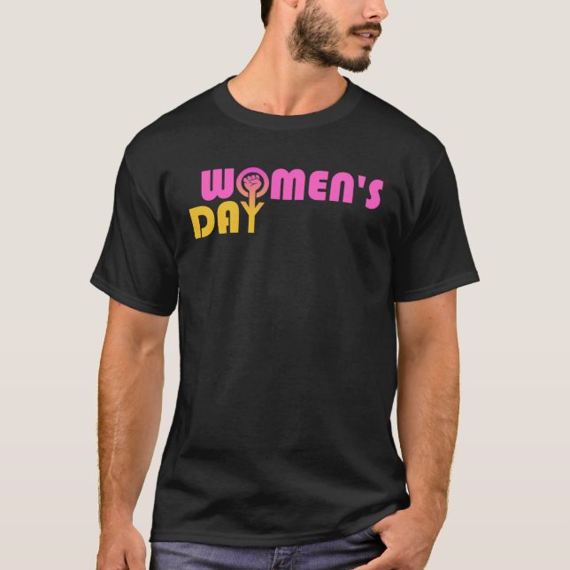 Camiseta Dia Internacional da Mulher 2 (Frente)