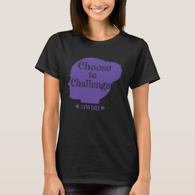 Camiseta Dia Internacional da Mulher 2021 IWD Escolhe Chall (Frente)