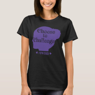 Camiseta Dia Internacional da Mulher 2021 IWD Escolhe Chall