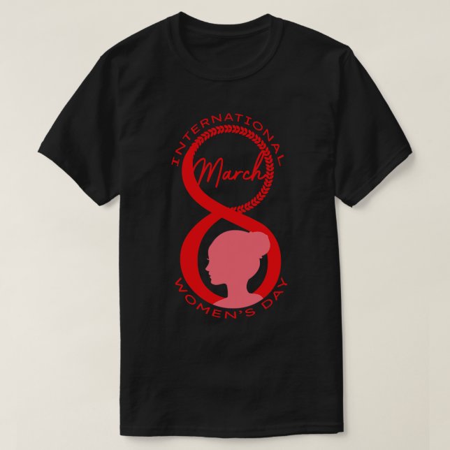 Camiseta Dia Internacional Da Mulher 2021, Presente Para As (Frente do Design)