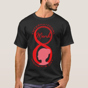 Camiseta Dia Internacional Da Mulher 2021, Presente Para As
