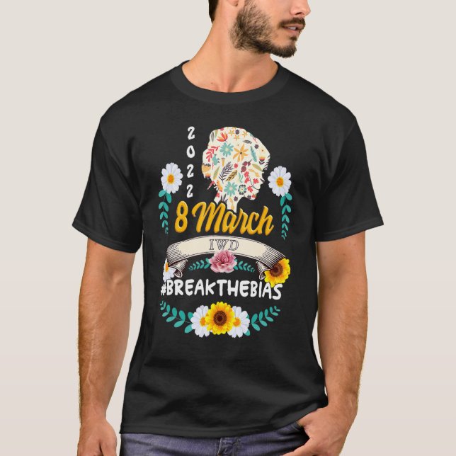 Camiseta Dia Internacional da Mulher 2022: Break (Frente)