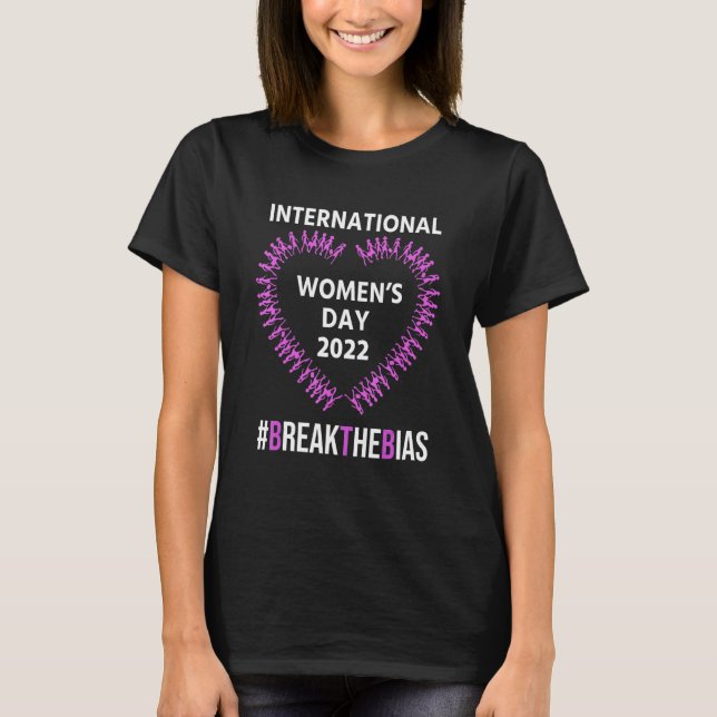 Camiseta Dia Internacional Da Mulher 2022 Fo (Frente)