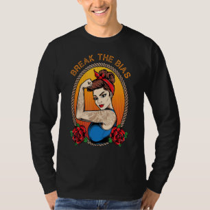 Camiseta Dia Internacional da Mulher 2022 Igualdade entre H