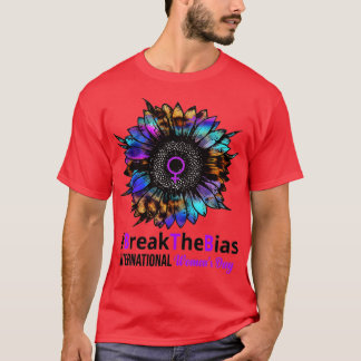 Camiseta Dia Internacional da Mulher 2022 Igualdade entre H
