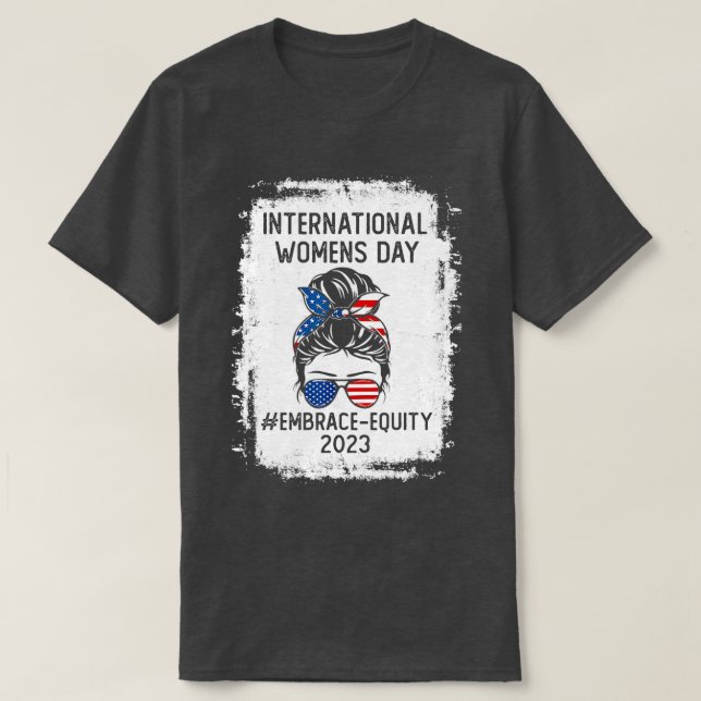 Camiseta Dia Internacional da Mulher 2023 (Frente do Design)