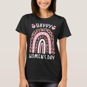Camiseta Dia Internacional da Mulher 2023 Leopardo do Dia d