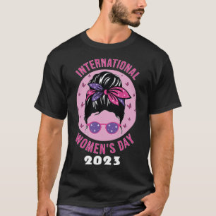 Camiseta Dia Internacional da Mulher 2023 Quarta-feira, 8 d