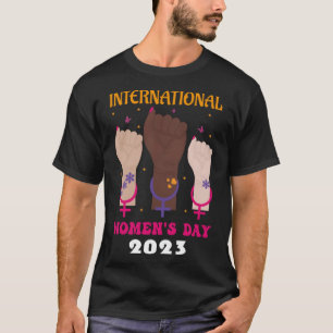 Camiseta Dia Internacional da Mulher 2023 Quarta-feira, 8 d
