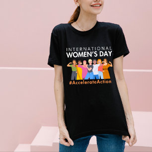 Camiseta Dia Internacional da Mulher 2025, Aceleração da Aç