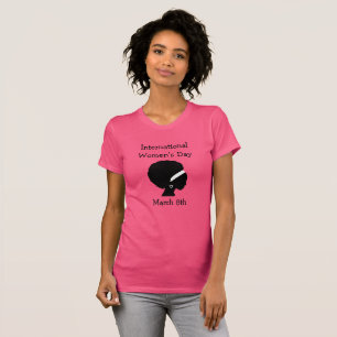 Camiseta Dia Internacional da Mulher 8 de março