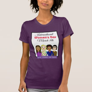 Camiseta Dia Internacional da Mulher - 8 de Março