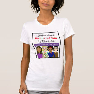 Camiseta Dia Internacional da Mulher 8 de março