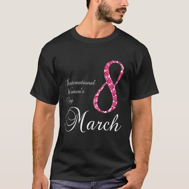 Camiseta Dia Internacional da Mulher, 8 de março de 2021 (Frente)